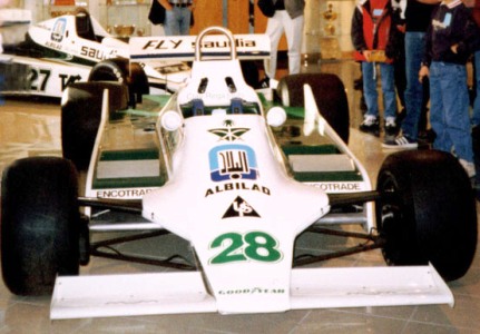 Williams FW07 на заводе Williams в Дидкоте